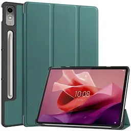 Чохол-книжка BeCover Smart Case для Lenovo Tab P12 TB-370FU 12.7" Dark Green (710058) - мініатюра 2