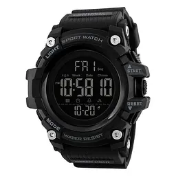 Наручний годинник чоловічий Skmei 1384 Black (12356)