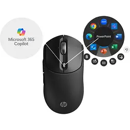 Мишка HP 700 Rechargeable Wireless/Bluetooth Black (AZ7B0AA) - мініатюра 6