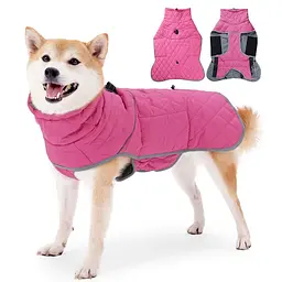 Зимова куртка для собак Wan Talk High Quality Winter Dog Clothes, Pink, XL - мініатюра 1