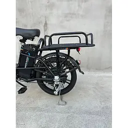 Електровелосипед Green Giant U18" 600W 60V 26Ah + вантажний посилений багажник чорний - мініатюра 3
