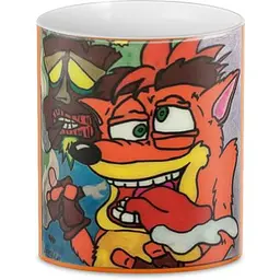 Кухоль GeekLand Креш Бандикут Crash Bandicoot KB120 330 мл білий - мініатюра 3