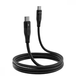 Кабель Proove Soft Silicone Type-C to Type-C 60W (1m) black - мініатюра 5