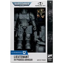Фігурка Warhammer 40K Lieutenant in Phobos Armour - Ultramarines - Artist Proof 7in (Вархамер 40К) - мініатюра 7