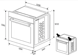 Духова шафа Beko BBIS 18300 XCSE - мініатюра 6
