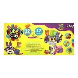 Набір для творчості 2 в 1 "Air Clay + Bubble Clay" ARBB-02-01U Danko Toys (4823102811031) - мініатюра 2
