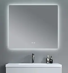 Дзеркало Qtap Taurus (TA2) прямокутне з LED-підсвіткою Touch, антизапотіванням QTTAU100080048957