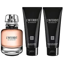 Набір Givenchy L Interdit Eau de Parfum 80 мл парфумована вода, 75 мл лосьон для тіла, 75 млгель для душу