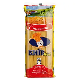 Вироби макаронні Київ Мікс Спагетті 1 кг - мініатюра 3