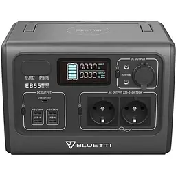 Портативна зарядна станція Bluetti EB55 (537 Втч 700W) - мініатюра 2