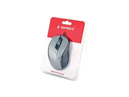 Миша Gembird MUS-6B-01-BG Black/Grey - мініатюра 3