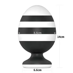 Анальна пробка - X-Missioner Butt Plug 5.5" - мініатюра 3