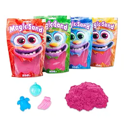 Кінетичний пісок Magic Sand рожевий 350 г - мініатюра 2