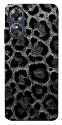 TPU чохол Demsky Black leo для Oppo A17
