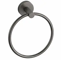 Кільцевий тримач для рушників VBI Venus 15,5x18 см graphite VBI-040003GR