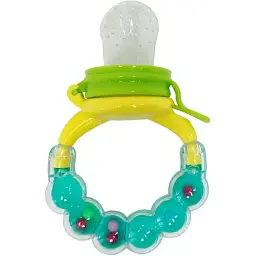 Ніблер з брязкальцем Mega Zayka MGZ-0005 (Turquoise) - мініатюра 2