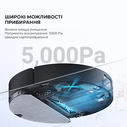 Робот-пилосос з вологим прибиранням Dreame D10s Plus (RLS6AD) - мініатюра 5