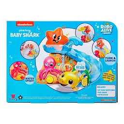 Інтерактивний ігровий набір для ванни Robo Alive Junior Baby Shark (25291) - мініатюра 8