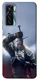 TPU чохол Demsky The witcher gerald для TECNO Camon 17 Pro