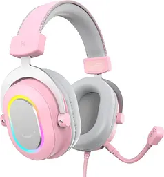 Игровая гарнитура Fifine H6P RGB USB Pink (H6P)