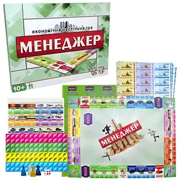 Настільна гра Strateg Менеджер, укр. мова (30453) - мініатюра 3