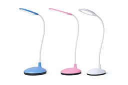 Настільна LED лампа з гнучкою ніжкою (USB/Battery, 3 режими світла)