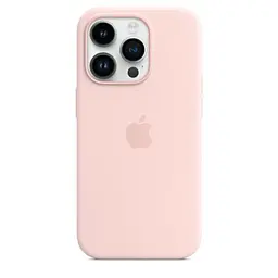 Силіконовий чохол CasePro Silicone Case з MagSafe Chalk Pink для iPhone 14 Pro - мініатюра 3
