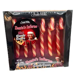 Гострі льодяники-тростини Archie McPhee Dante's Inferno Hot Candy Canes 108г - мініатюра 4