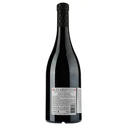 Вино Les Griottes 2022 AOP Saint Chinian, червоне, сухе, 0,75 л - мініатюра 2