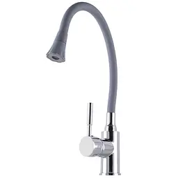 Змішувач для кухні Globus Lux Lazer GLLR-0203SA-G03 000025203 Сірий - мініатюра 5