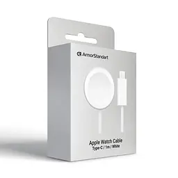 Зарядний кабель ArmorStandart для Apple Watch Type-C 1m white (ARM87457) - мініатюра 5