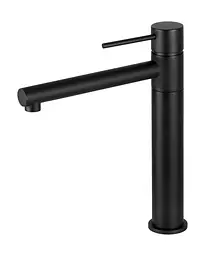 Змішувач для кухні Corsan Lugo black mat з рухомим носиком CMB7521BL Чорний матовий - мініатюра 3