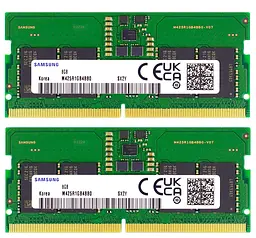 Модуль пам'яті Samsung SoDIMM DDR5 16GB (2x8GB) 5600 MHz (M425R1GB4BB0-CWMOL) Б/в