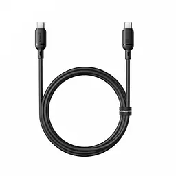 Кабель Baseus Silky Series Fast Charging Cable Type-C to Type-C 100W 1m Black - мініатюра 3