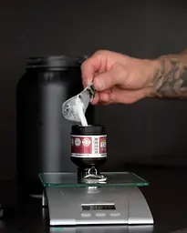 Контейнер для спортивного харчування Smart Shake Whey2Go 110 мл, Black - мініатюра 4