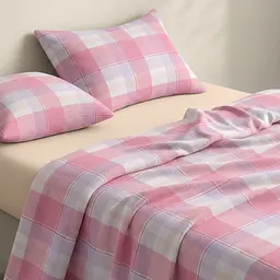 Дитяча постільна білизна фланель в ліжечко AMETHYST TARTAN COSAS (4822052500347) - мініатюра 2