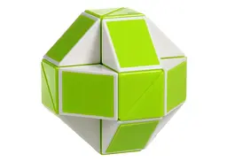 Змійка Рубіка біло-зелена в коробці (Smart Cube Snake White and Green in box) (SCT404) - мініатюра 2
