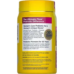 Пробіотики для жінок, 2 млрд КУО Renew Life Ultimate Flora Women's Care Probiotic Gummies смак журавлини 48 жувальних цукерок - мініатюра 3