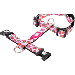 Шлея для собак Max & Molly H-Harness Strawberry Dream S 1.5х33.5-47х43-51 см - мініатюра 3