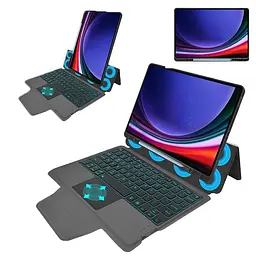 Чохол клавіатура Samsung Galaxy Tab S9 Fe / S9 SM-X510 SM-X516 SM-X518 BlueTooth Keyboard with TP