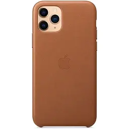 Оригінальний шкіряний чохол Apple Leather Case для iPhone 11 Pro Max (6.5") Saddle Brown (MX0D2ZM/A) - мініатюра 9