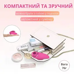 Вакуумний стимулятор клітора I’MCUM Dolphin Kiss 3 режими стимуляції Рожевий (IM-KXY022) - мініатюра 3