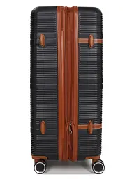 Валіза велика L ABS-пластик Worldline Airtex 629 76×52×30см 110л Чорний - мініатюра 7