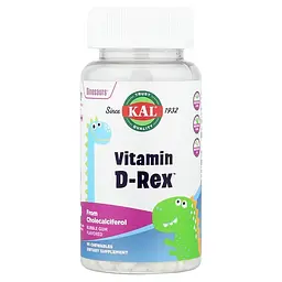 Амінокислота Vitamin D-Rex, 90 жувальних таблеток - Жуйка KAL vit0004002 - мініатюра 1
