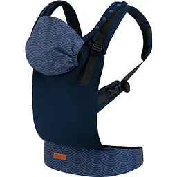 Рюкзак-кенгуру MoMi Collete Navy Blue, темно-синій (NOSI00002)