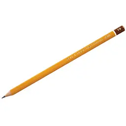 Олівець графітний Koh-i-Noor 5В без гумки корпус Жовтий (1500.5B)