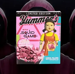 Пластівці Yummer's Limited Edition Squid Game Marshmallow Cornflakes 300г - мініатюра 3