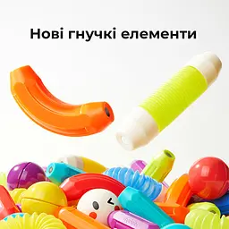 Магнітний конструктор Mideer Веселкові магнітні будівельні палички 26 деталей (MD2350) - мініатюра 5