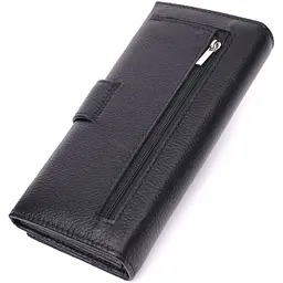 Надійний жіночий гаманець з натуральної шкіри ST Leather 22548 чорний - мініатюра 4