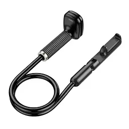 Тримач-гнучка штанга на затискачі Hoco HD4 Seaview mobile phone lazy holder чорний - мініатюра 5